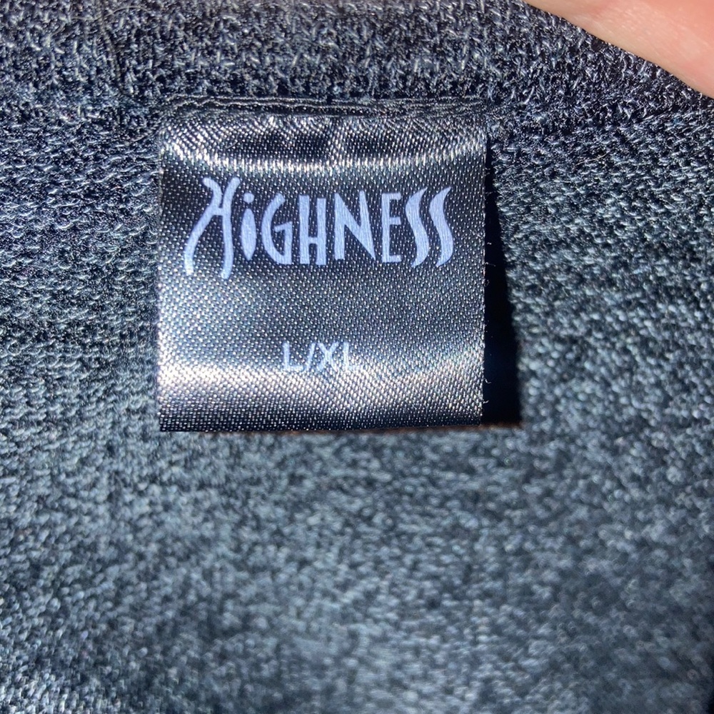 Highness Gray Embroidered Sweater Dress Size Large - Picture 6 of 6